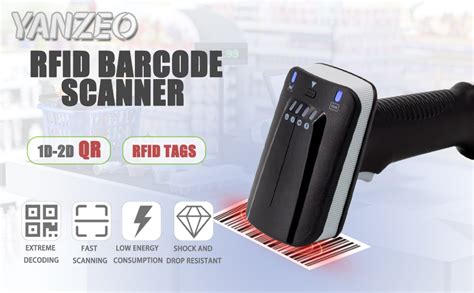 Amazon.com : YANZEO SR290 UHF RFID Reader Handheld 